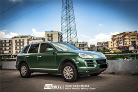 Matte Metallic Military Green Vinyl