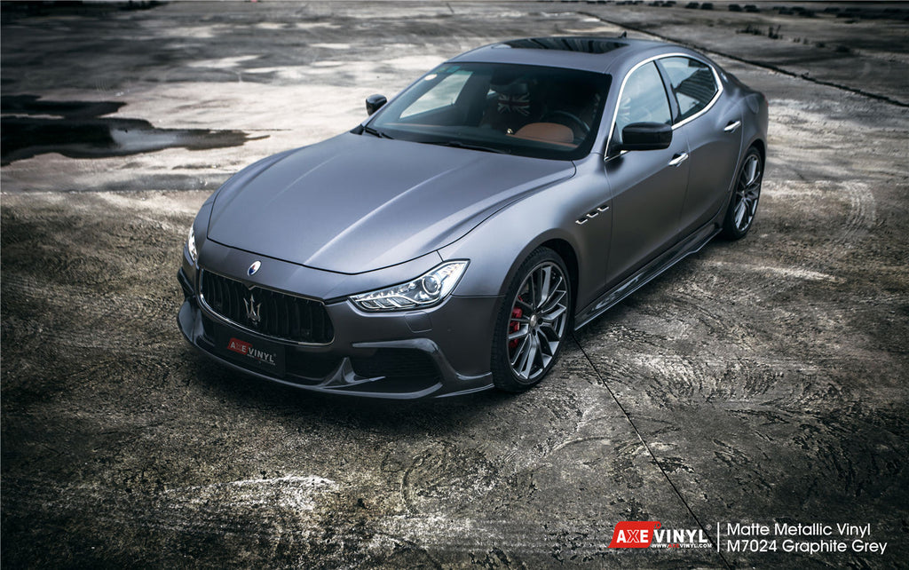 Matte Metallic Graphite Grey Vinyl – AXEVINYL