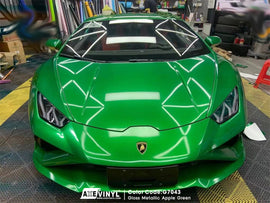 Gloss Metallic Apple Green Vinyl