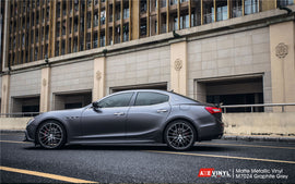 Matte Metallic Graphite Grey Vinyl