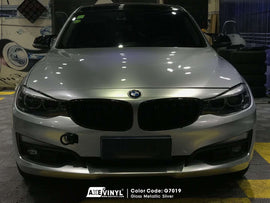 Gloss Metallic Silver Vinyl