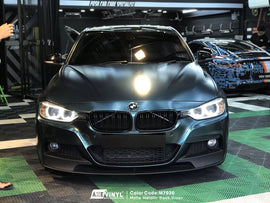 Matte Metallic Black Green Vinyl