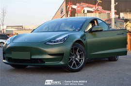 Satin Military Green Vinyl