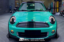 Matte Metallic Turquoise Vinyl