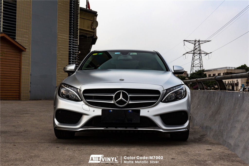 Matte Metallic Silver Vinyl AXEVINYL