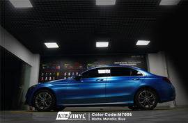 Matte Metallic Blue Vinyl