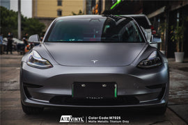Matte Metallic Titanium Gray Vinyl