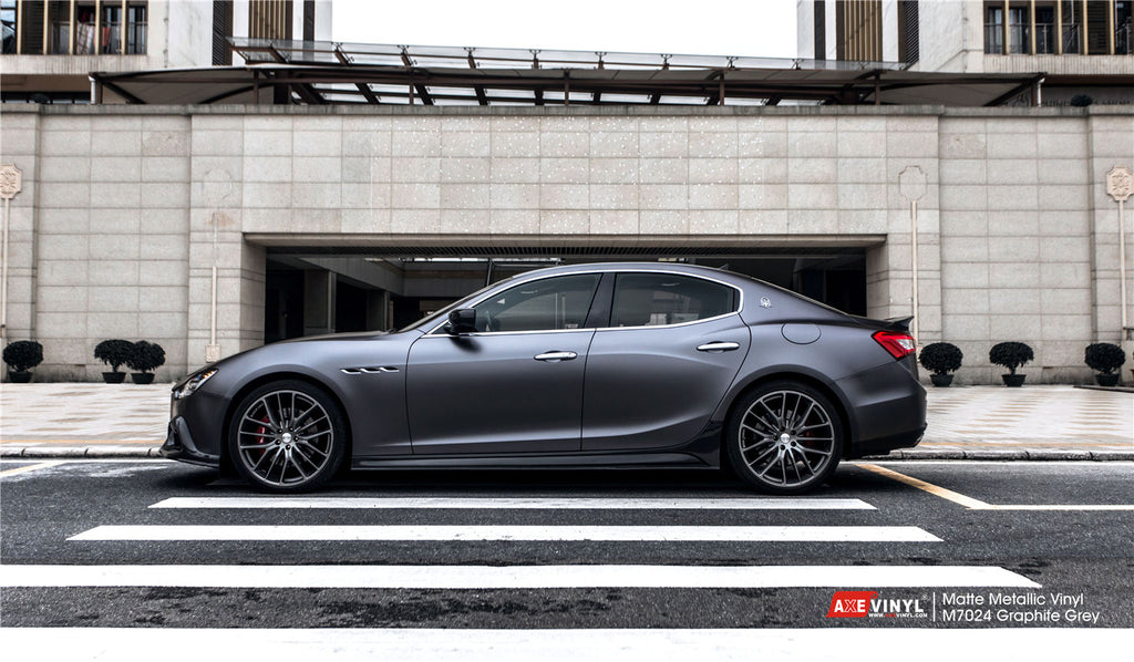 Matte Metallic Graphite Grey Vinyl – AXEVINYL
