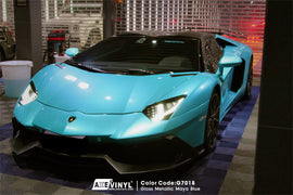 Gloss Metallic Maya Blue Vinyl