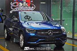 Gloss Metallic Shadow Blue Vinyl