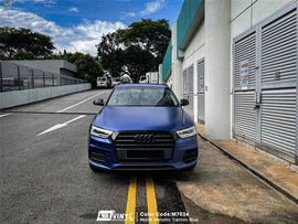 Matte Metallic Trenton Blue Vinyl