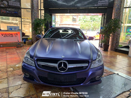 Matte Metallic Jazz Blue Vinyl