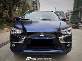 Matte Metallic Midnight Blue Vinyl