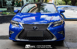 Gloss Metallic Royal Blue Vinyl