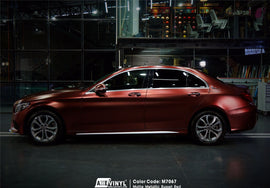 Matte Metallic Russet Red Vinyl