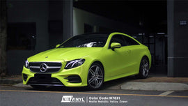 Matte Metallic Yellow Green Vinyl