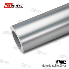 Matte Metallic Silver Vinyl