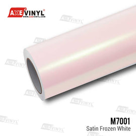 Satin Frozen White Vinyl