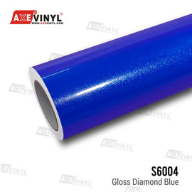 Gloss Diamond Blue Vinyl