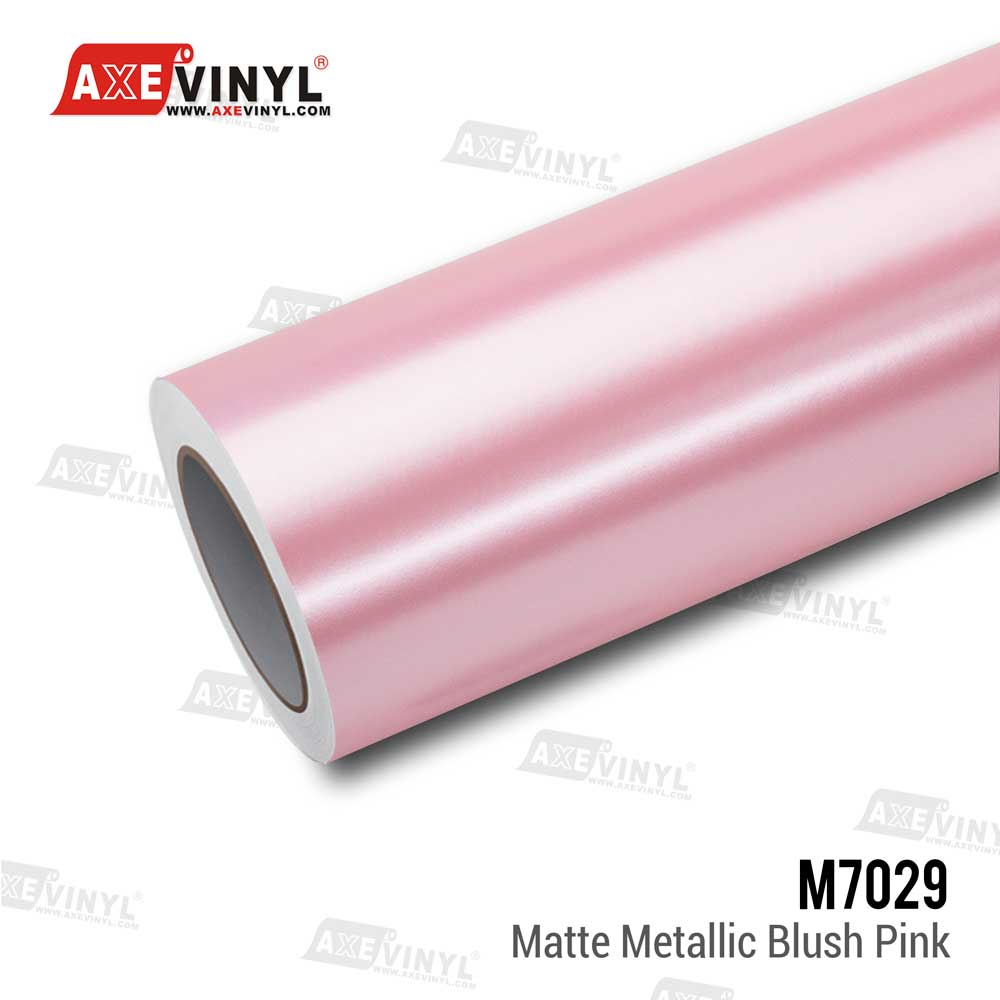 Matte Metallic Blush Pink Vinyl