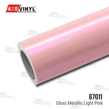 Load image into Gallery viewer, Gloss Metallic Light Pink Vinyl