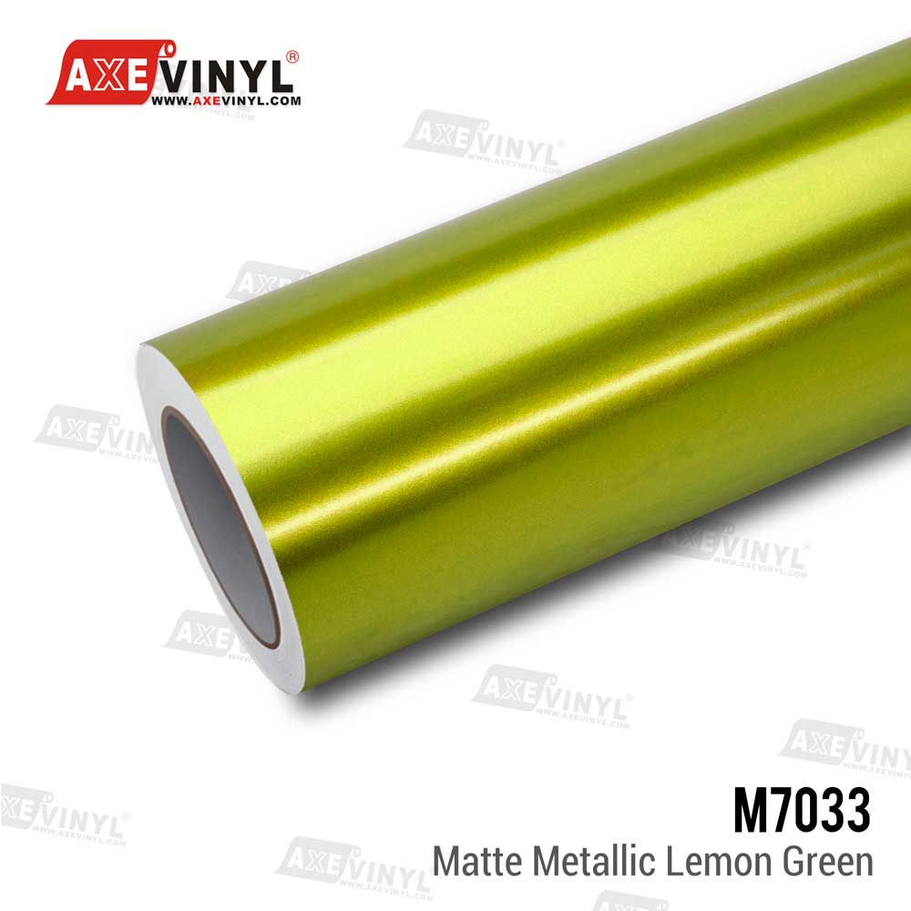 Matte Metallic Lemon Green Vinyl – AXEVINYL