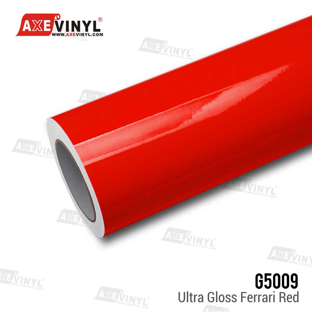 Ultra Gloss Ferrari Red Vinyl – AXEVINYL