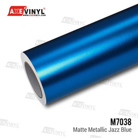 Matte Metallic Jazz Blue Vinyl