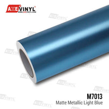 Load image into Gallery viewer, Matte Metallic Light Blue Vinyl
