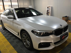 Matte Metallic White Vinyl