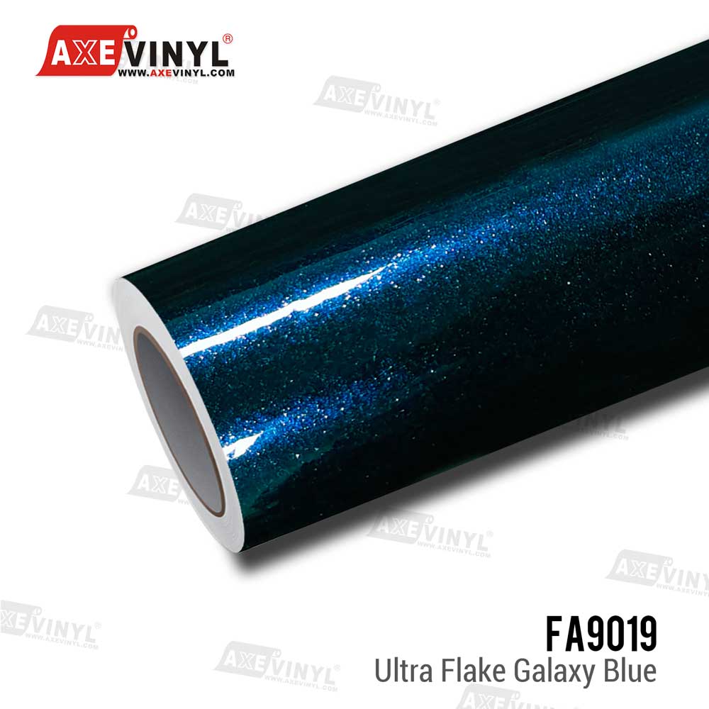Ultra Flake Galaxy Blue Vinyl