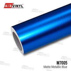Matte Metallic Blue Vinyl