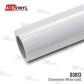 Satin Chameleon White Gold Vinyl