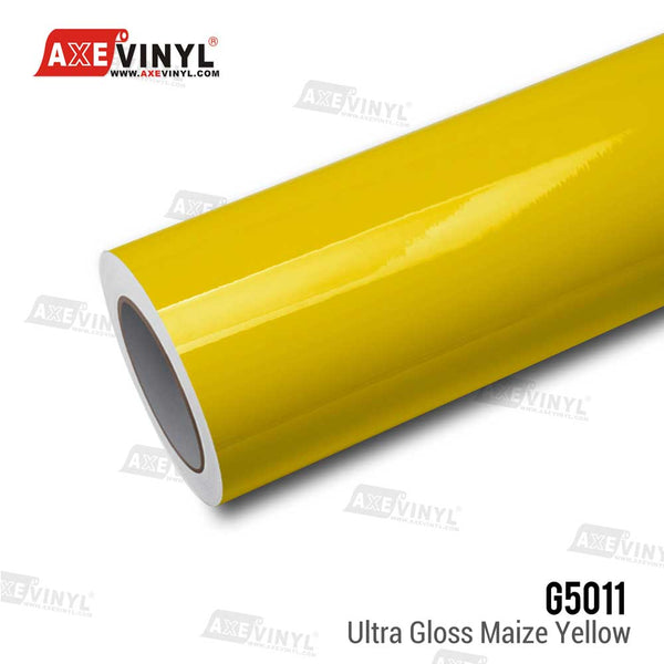 Ultra Gloss Maize Yellow Vinyl – AXEVINYL