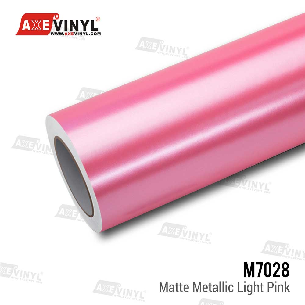 Matte Metallic Light Pink Vinyl