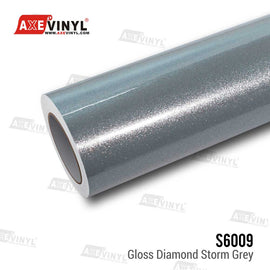 Gloss Diamond Storm Grey Vinyl