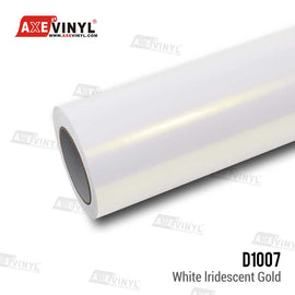 White Iridescent Gold Vinyl