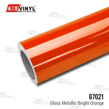 Load image into Gallery viewer, Gloss Metallic Bright Orange Vinyl