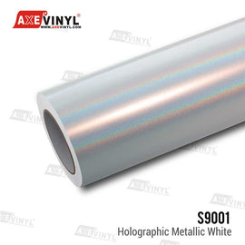 Gloss Holographic White Vinyl
