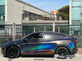 Gloss Psychedelic Black Vinyl