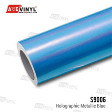 Load image into Gallery viewer, Gloss Holographic Blue Vinyl