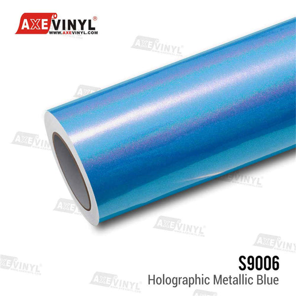 Gloss Holographic Blue Vinyl
