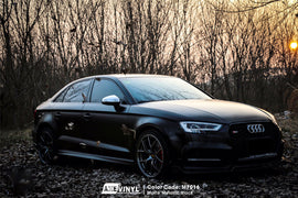 Matte Metallic Black Vinyl