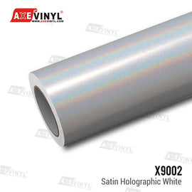 Satin Holographic White Vinyl