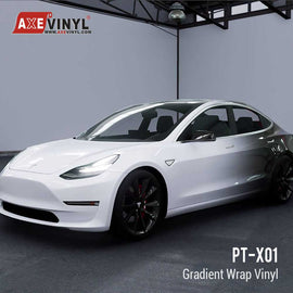 Custom Printing Gradient Vinyl For Tesla Model 3/3P