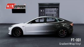 Custom Printing Gradient Vinyl For Tesla Model 3/3P