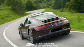 PET Anthracite Brown Metallic Vinyl