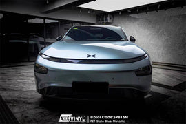 PET Slate Blue Metallic Vinyl