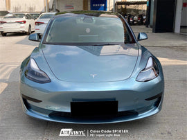 PET Liquid Light Blue Vinyl