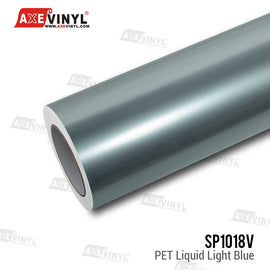 PET Liquid Light Blue Vinyl